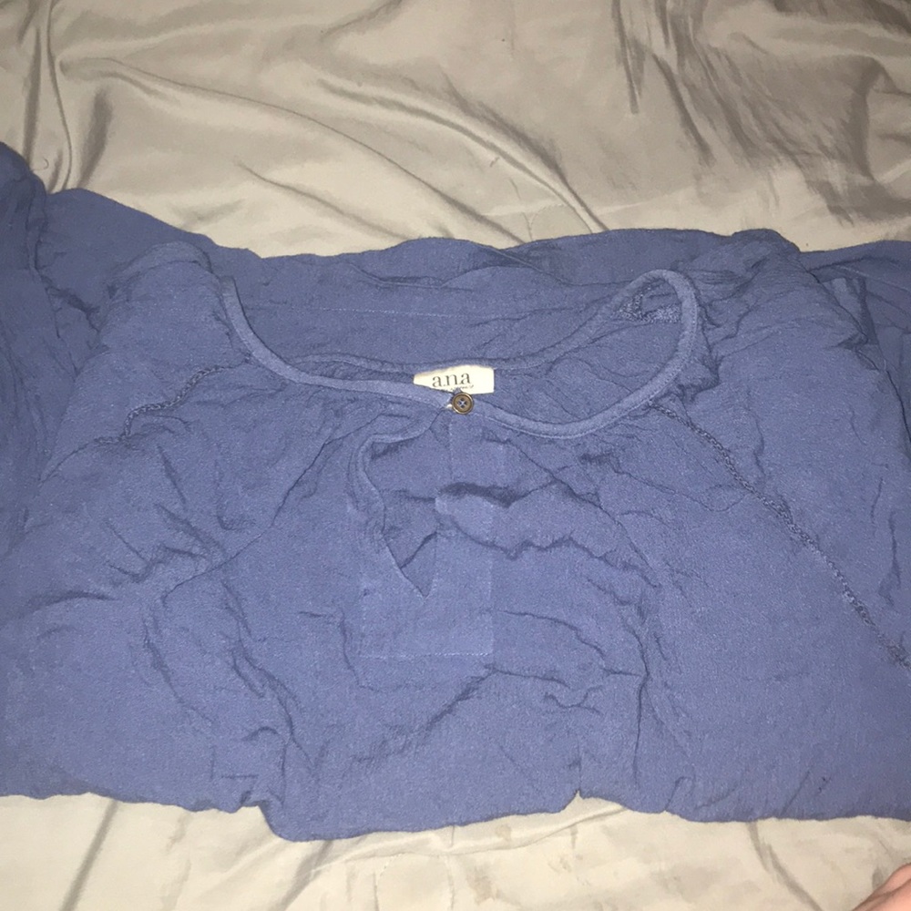 blue blouse
